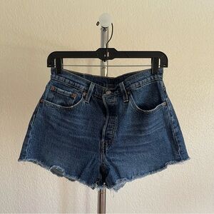 Classic Blue Denim Shorts